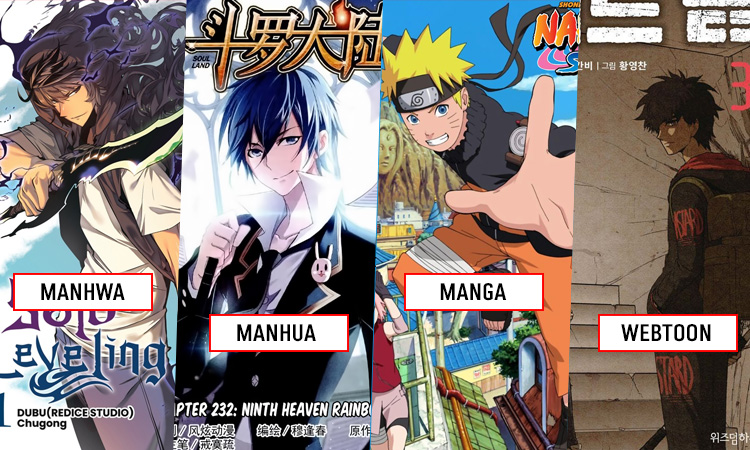 Komik Asia: Ini Perbedaan antara Manhwa, Manhua, Manga dan Webtoon